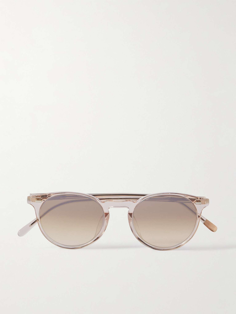 N. 02 Sun Round-Frame Acetate Sunglasses - 1