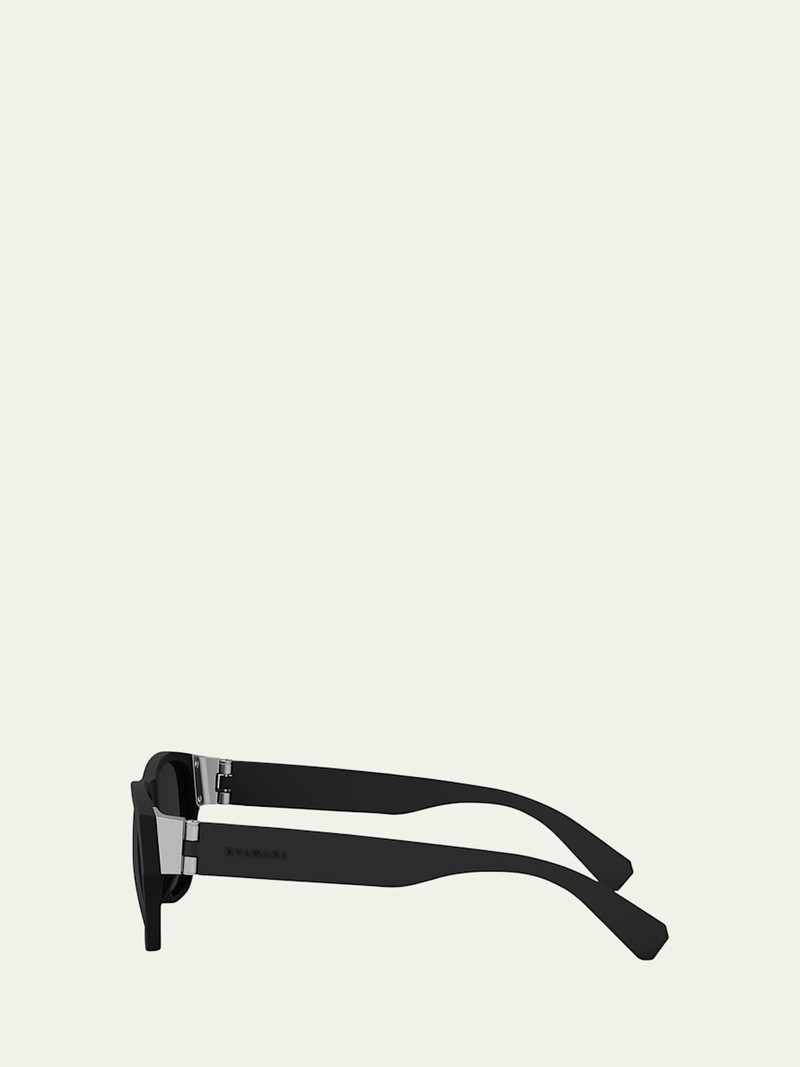 BVLGARI Aluminum Geometric Sunglasses outlook