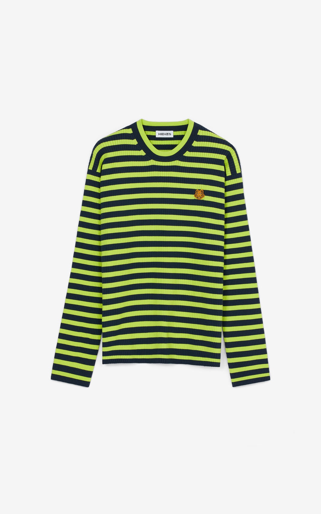 Striped Tiger Crest jumper - 1