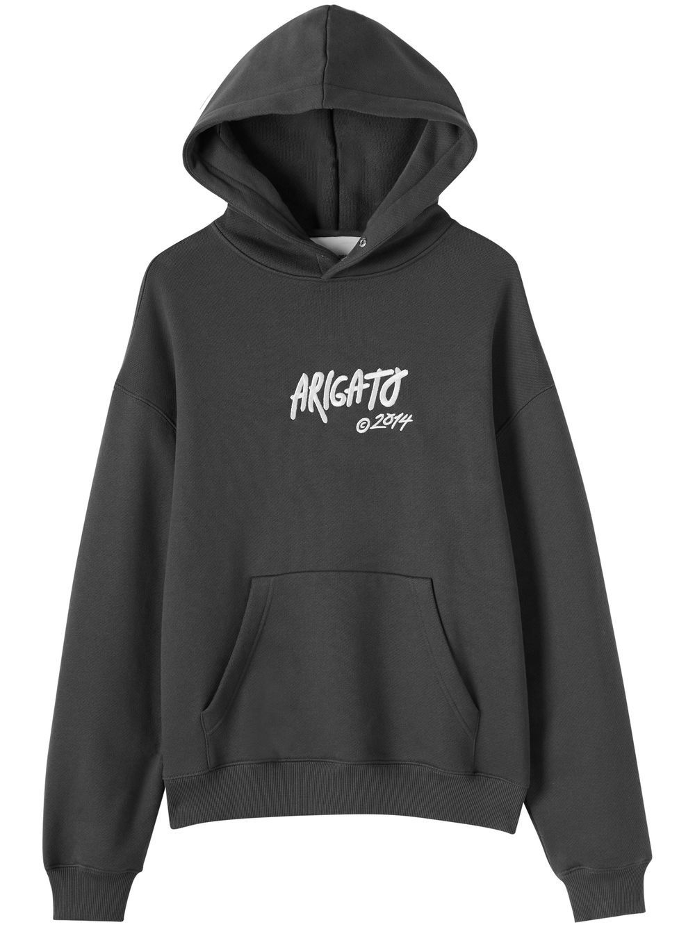 Arigato Tag organic cotton hoodie - 1