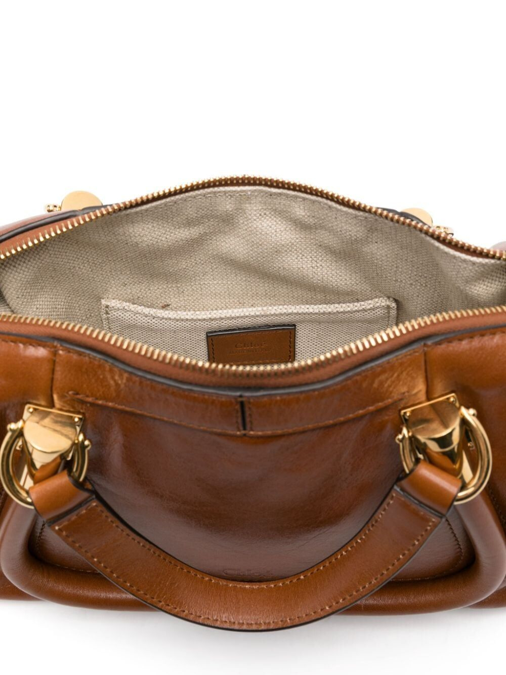 Chloé Women Borsa Paraty 24 Piccola In Pelle Lucida - 4