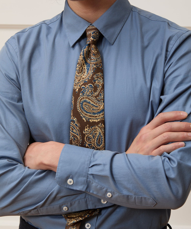 TODD SNYDER Italian Silk Paisley Tie outlook