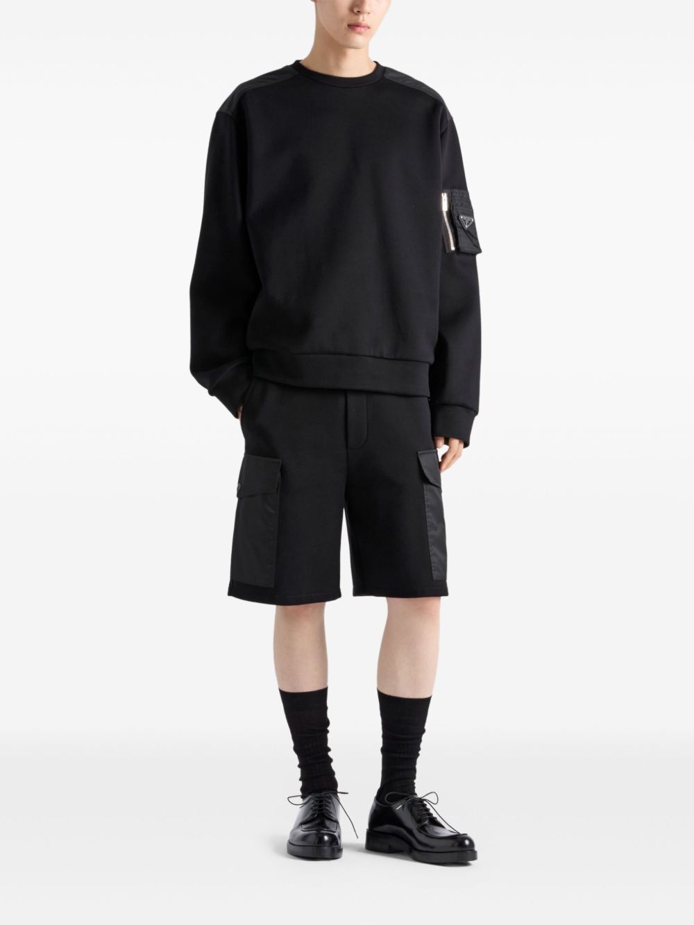 cotton cargo shorts - 2