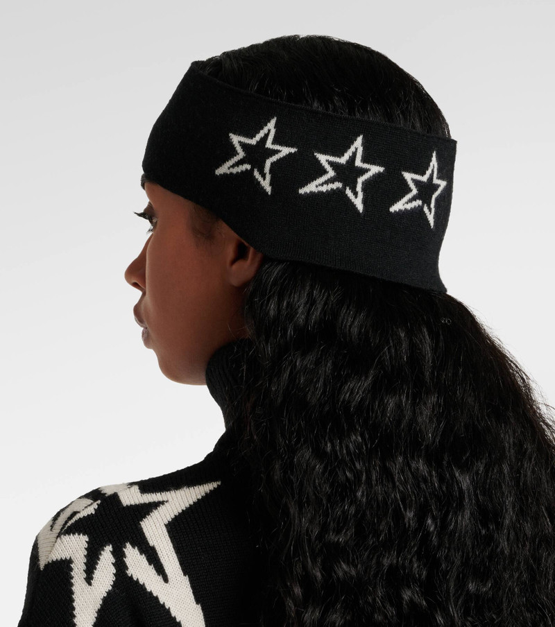 PERFECT MOMENT Printed wool headband outlook