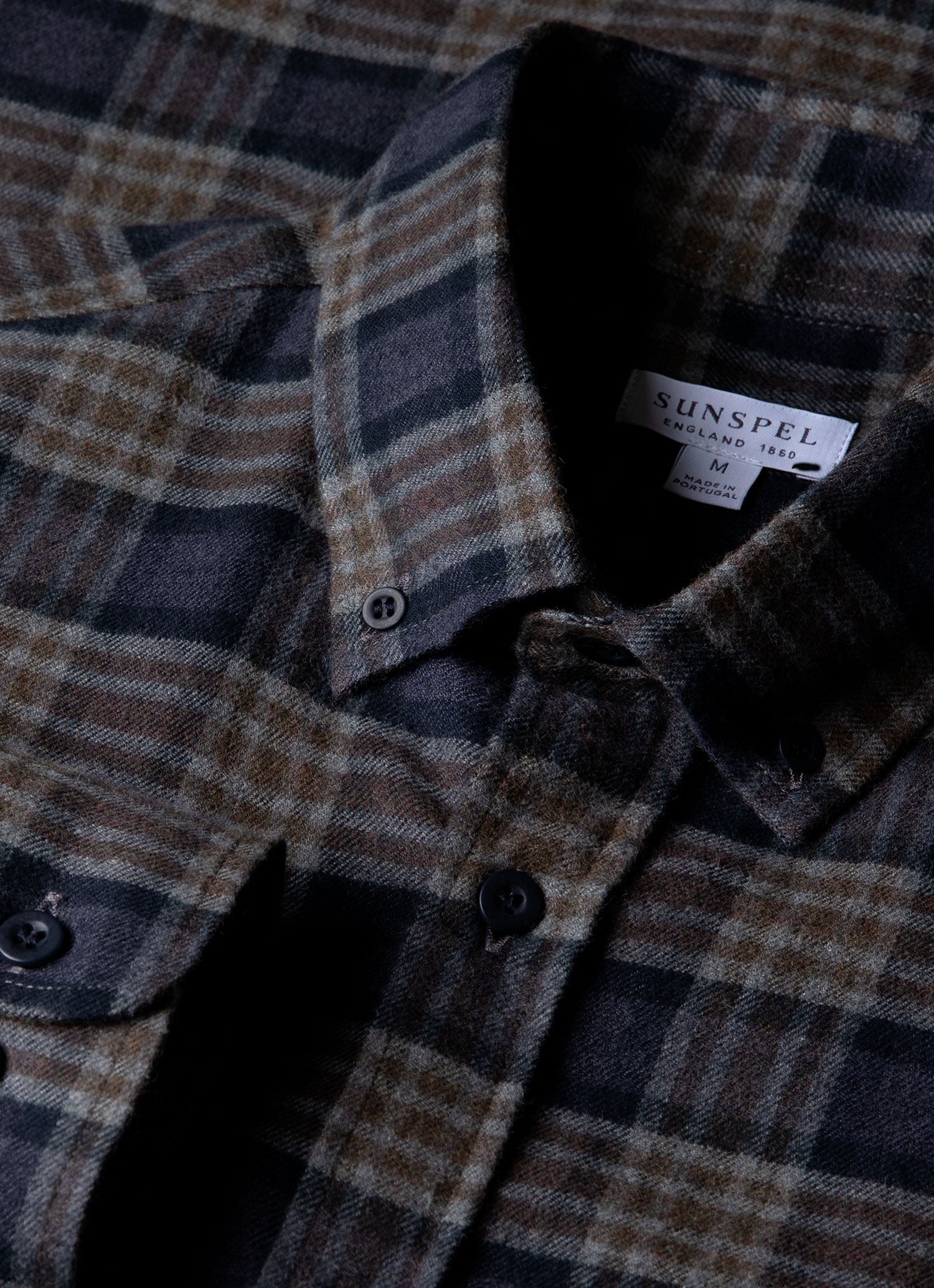 Button Down Flannel Shirt - 4