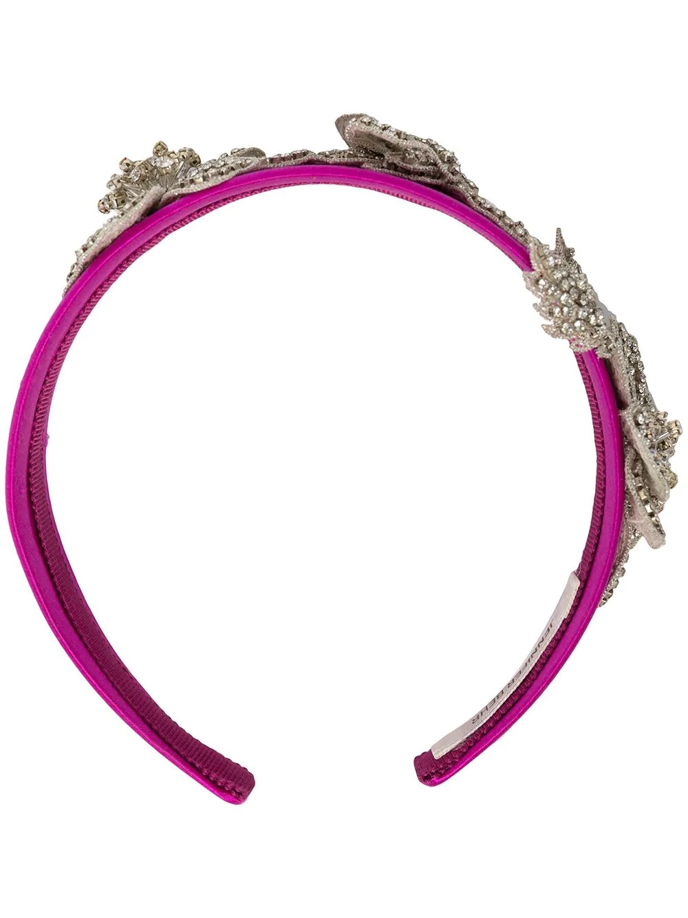 Lillia floral-appliqué headband - 1