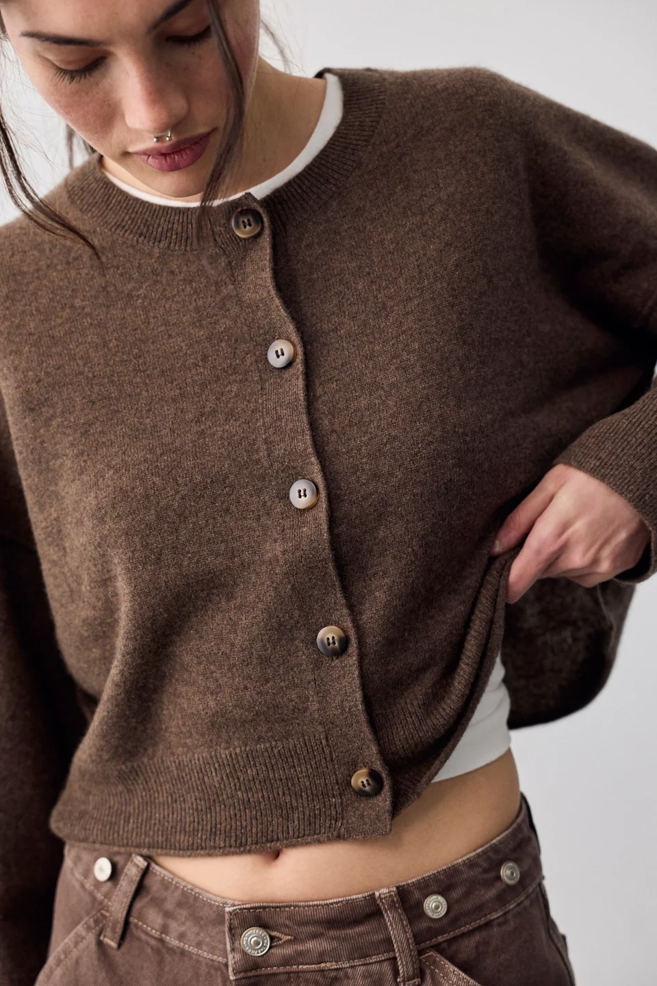 Ottilie Cashmere Cardi - 1