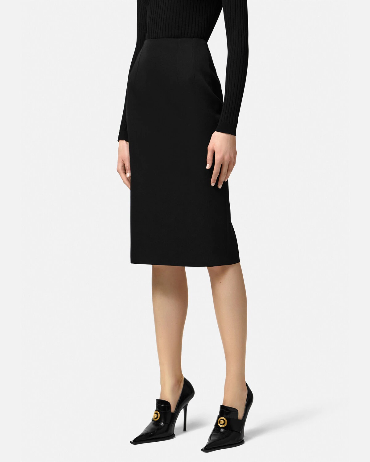 Grain de Poudre Pencil Midi Skirt - 3