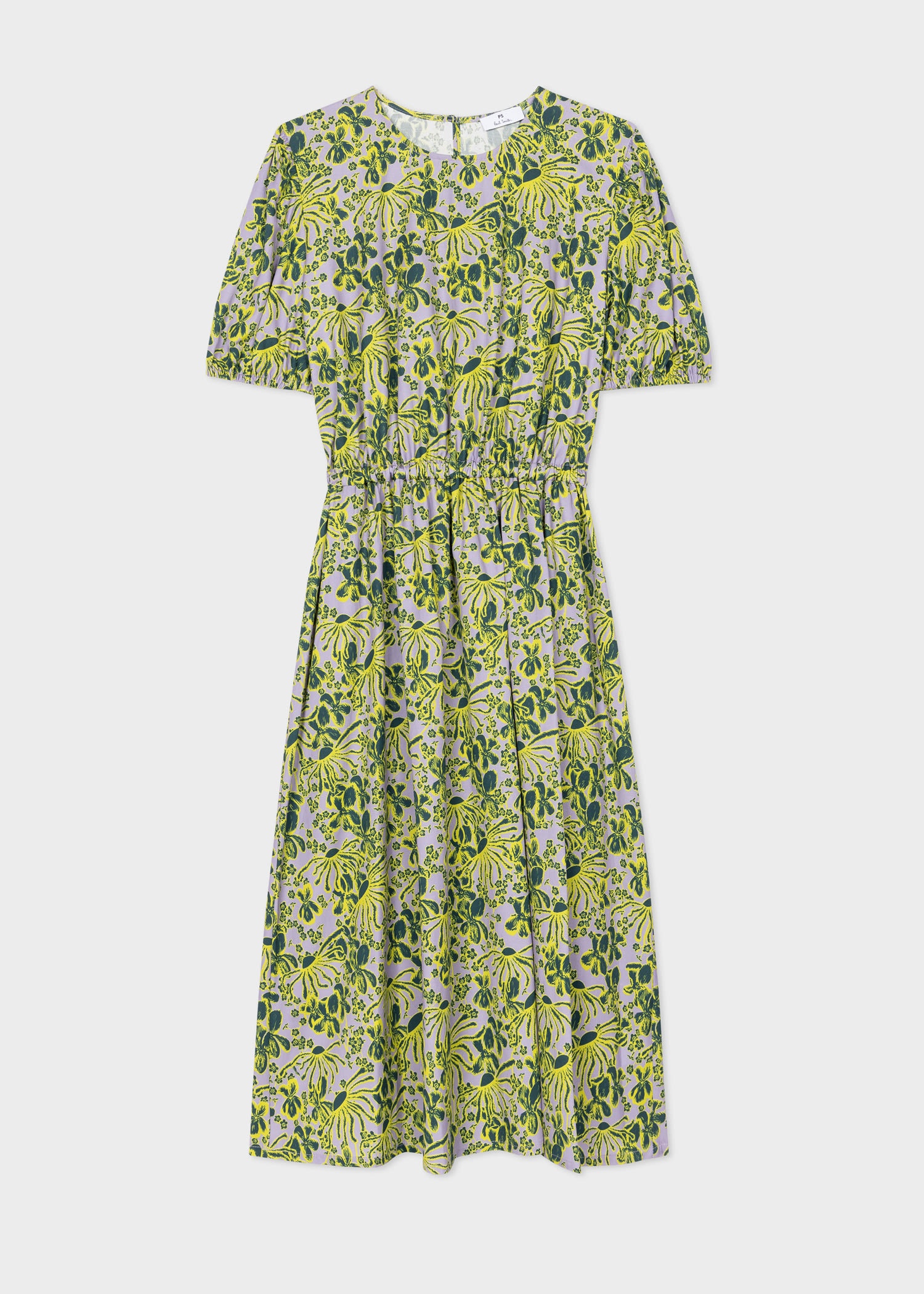 'Bridleway Floral' Midi Dress - 1