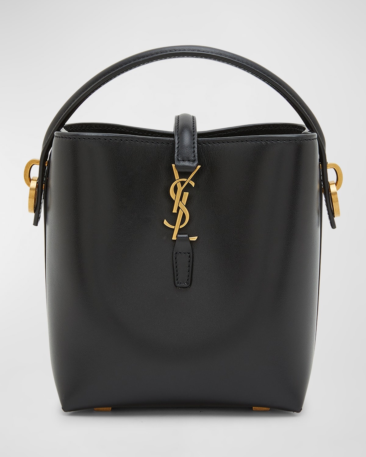 ハンドバッグ Saint Laurent Le 37 Mini Shiny Leather Bucket Bag Saint Laurent Le 37 Mini Bag in Shiny Leather | Saks Fifth