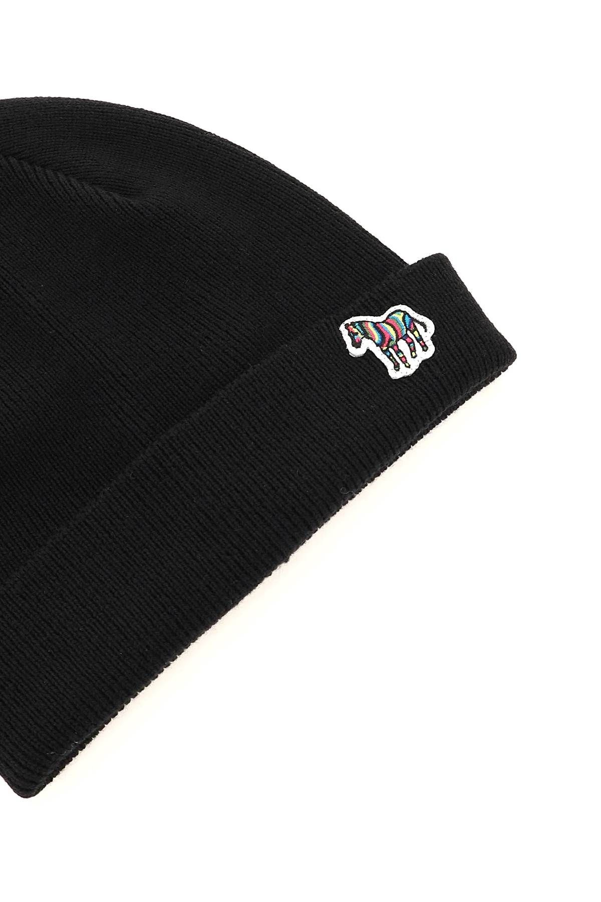 'ZEBRA LOGO' BEANIE HAT - 3