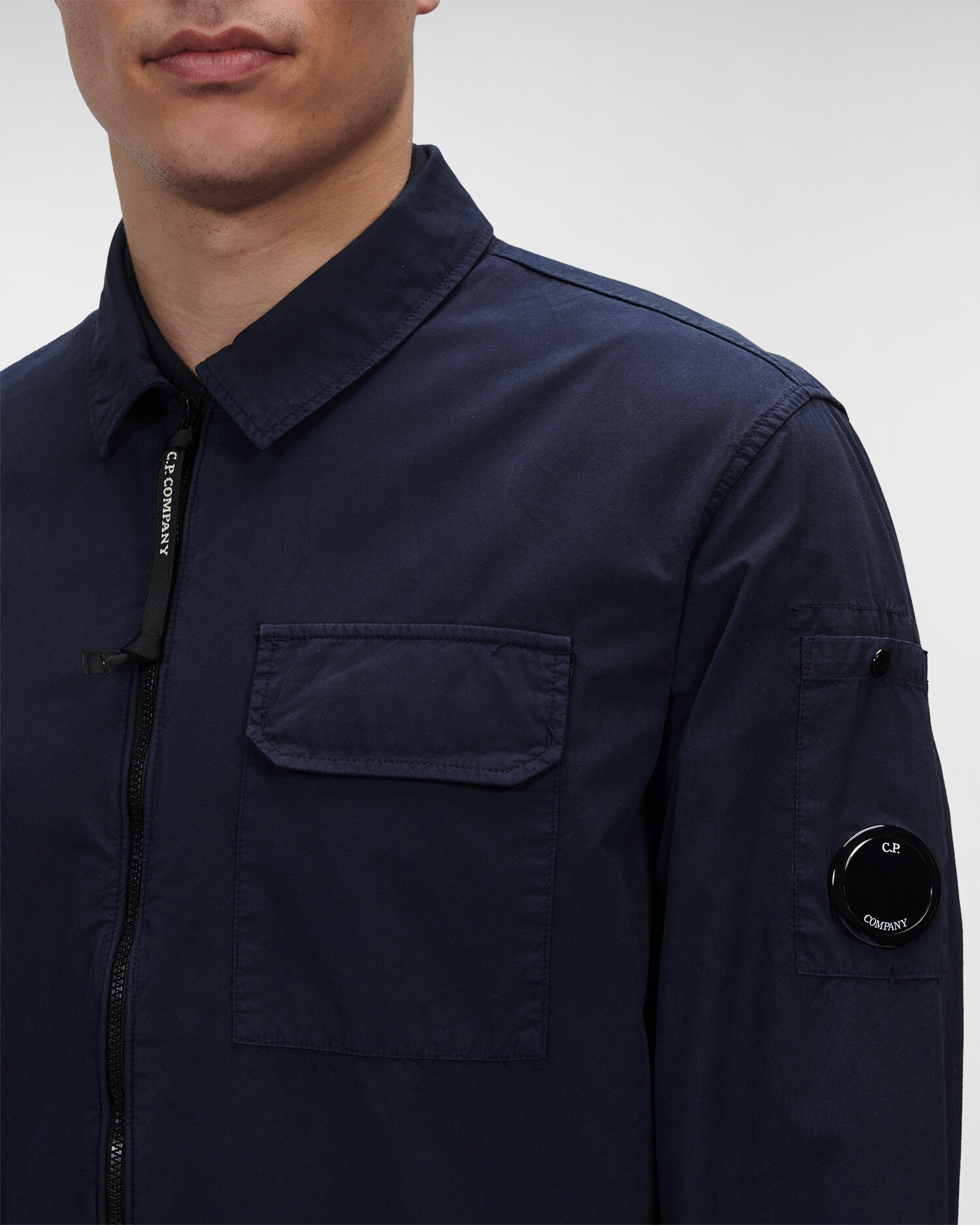 Gabardine Zipped Shirt - 3