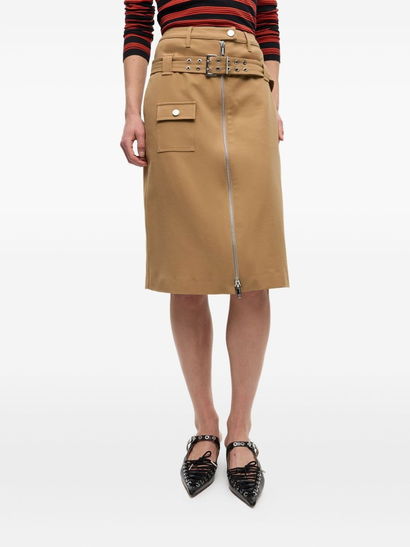 belted cotton skirt 3