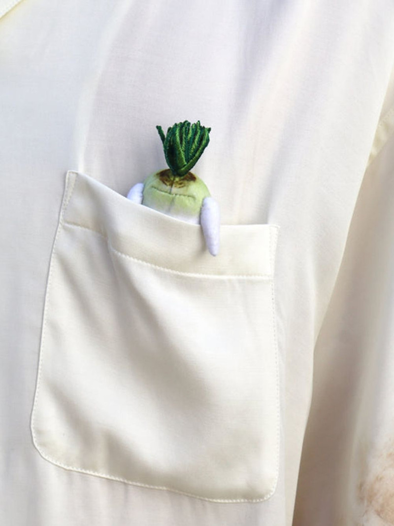 doublet mud-print shirt outlook