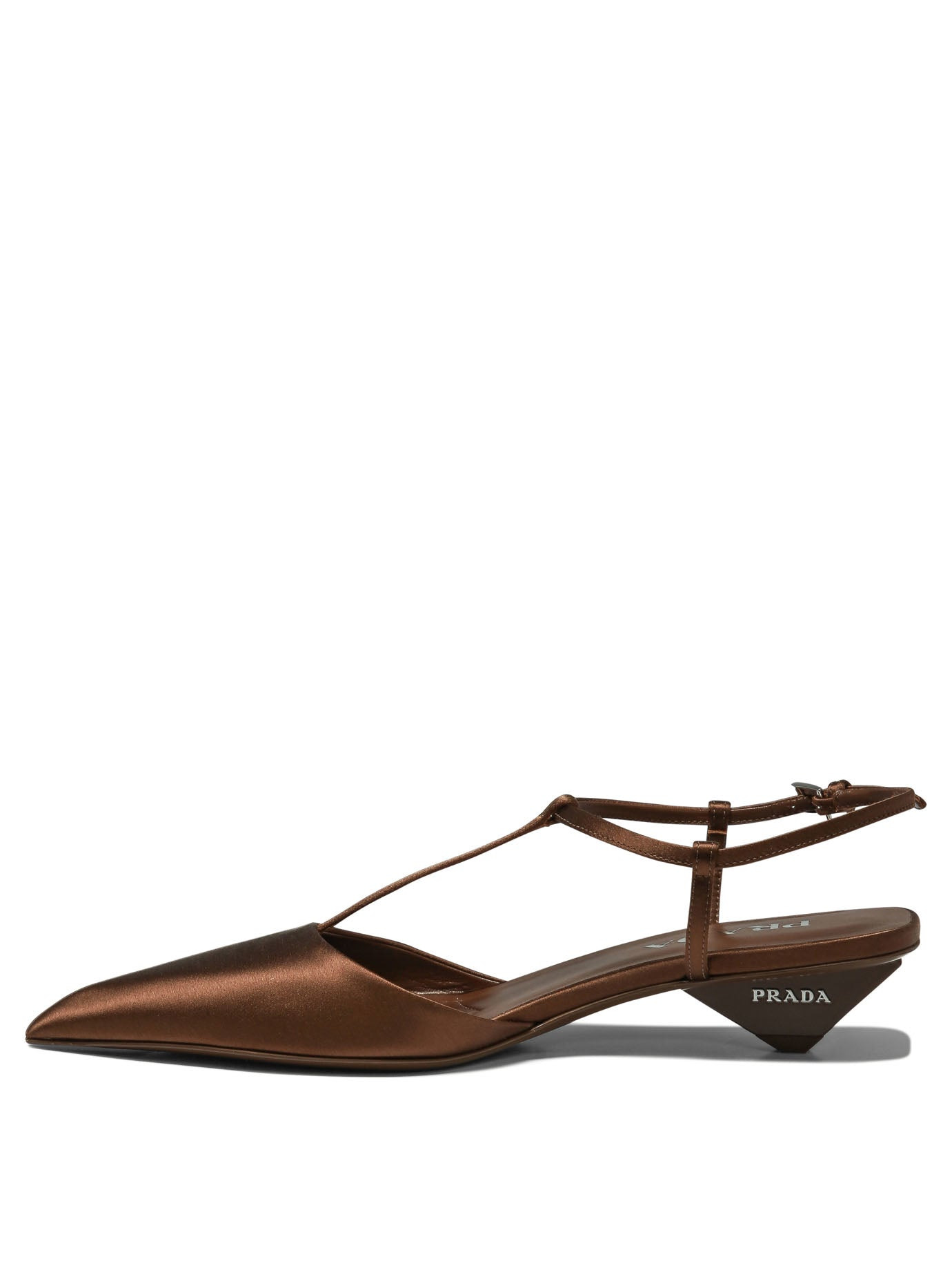 Prada Satin Slingback Pumps - 3