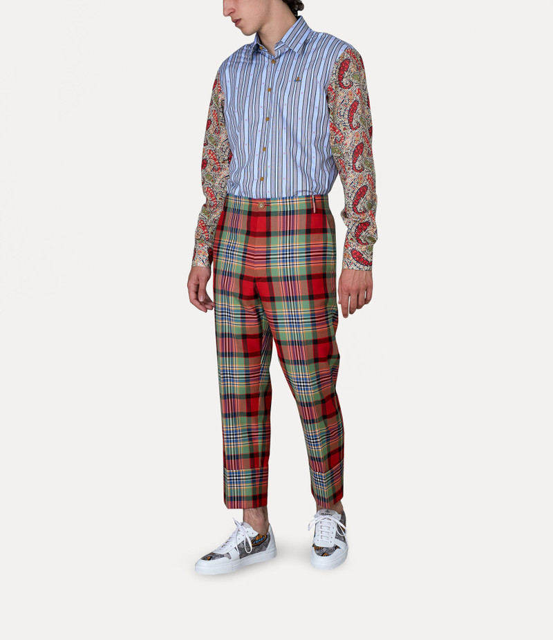 Vivienne Westwood CROPPED GEORGE TROUSERS TARTAN outlook