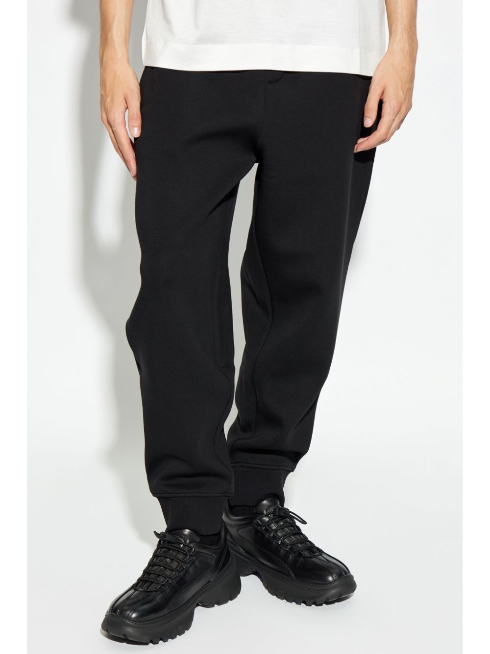 elasticated track pants - 3