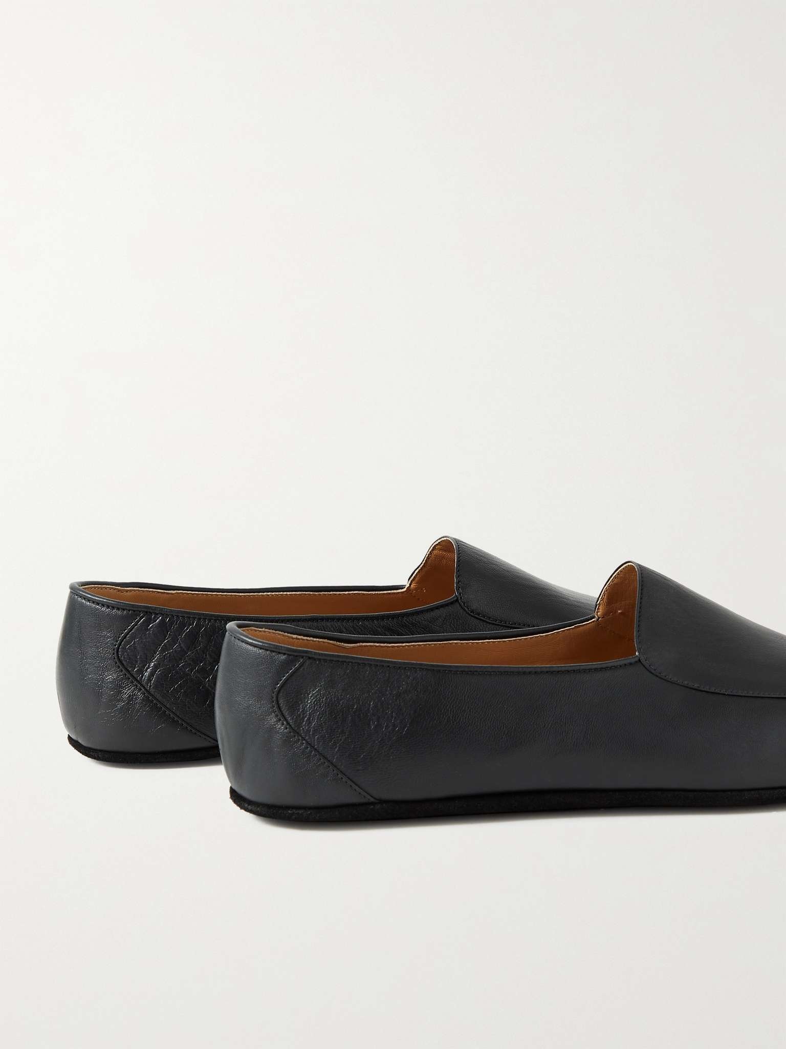 Hampton Leather Travel Slippers - 5