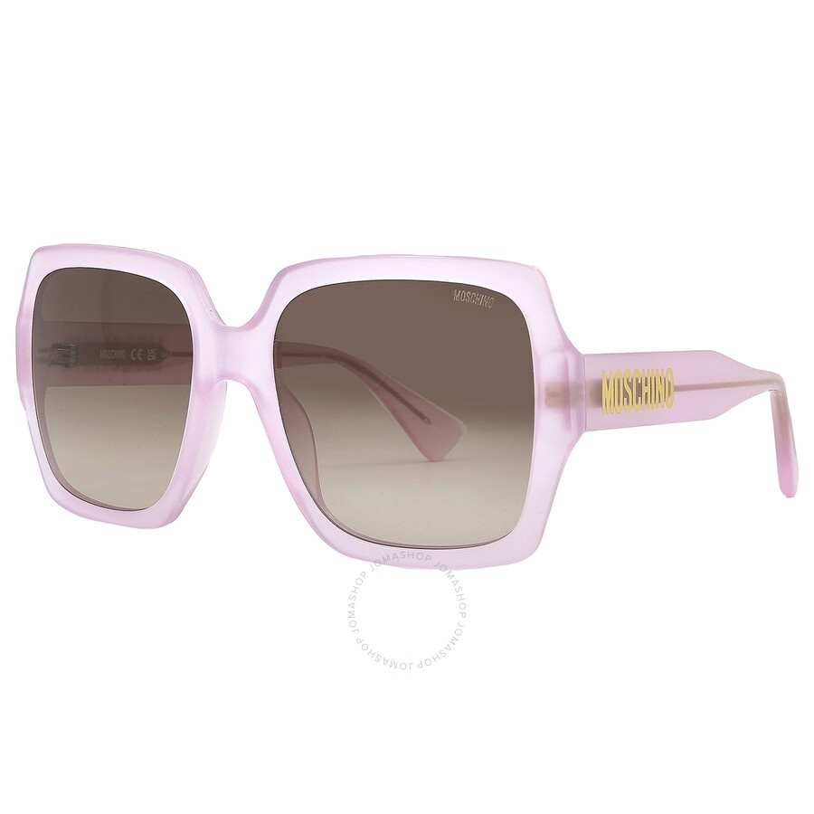 Moschino Brown Gradient Square Ladies Sunglasses MOS127/S 035J/HA 56 - 3