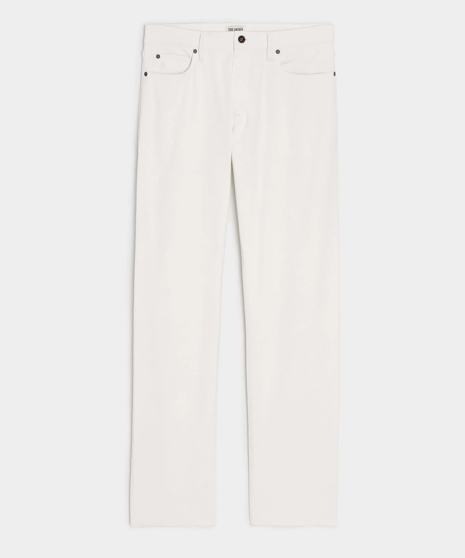 Straight 5-Pocket Corduroy Pant - 1