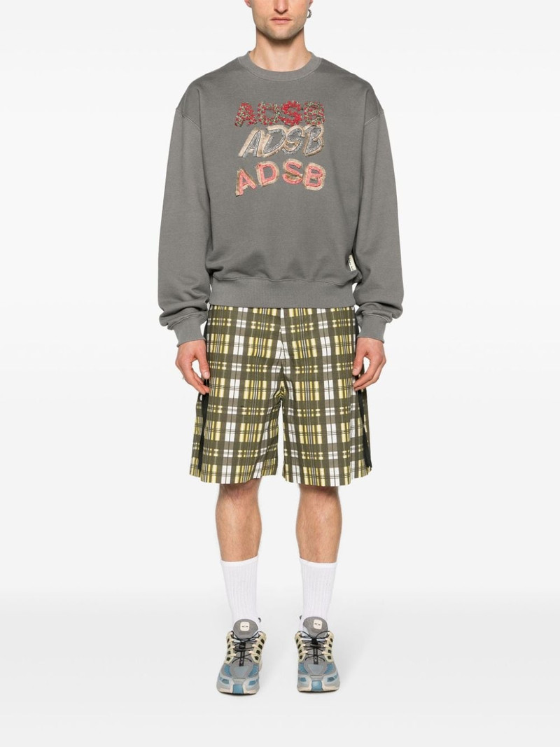 Andersson Bell logo-patches cotton-blend sweatshirt outlook