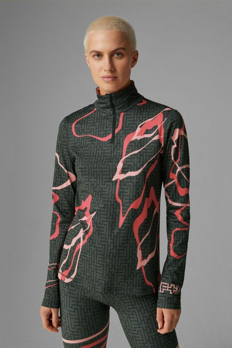 Ilvy First Layer in Anthracite/Pink 2