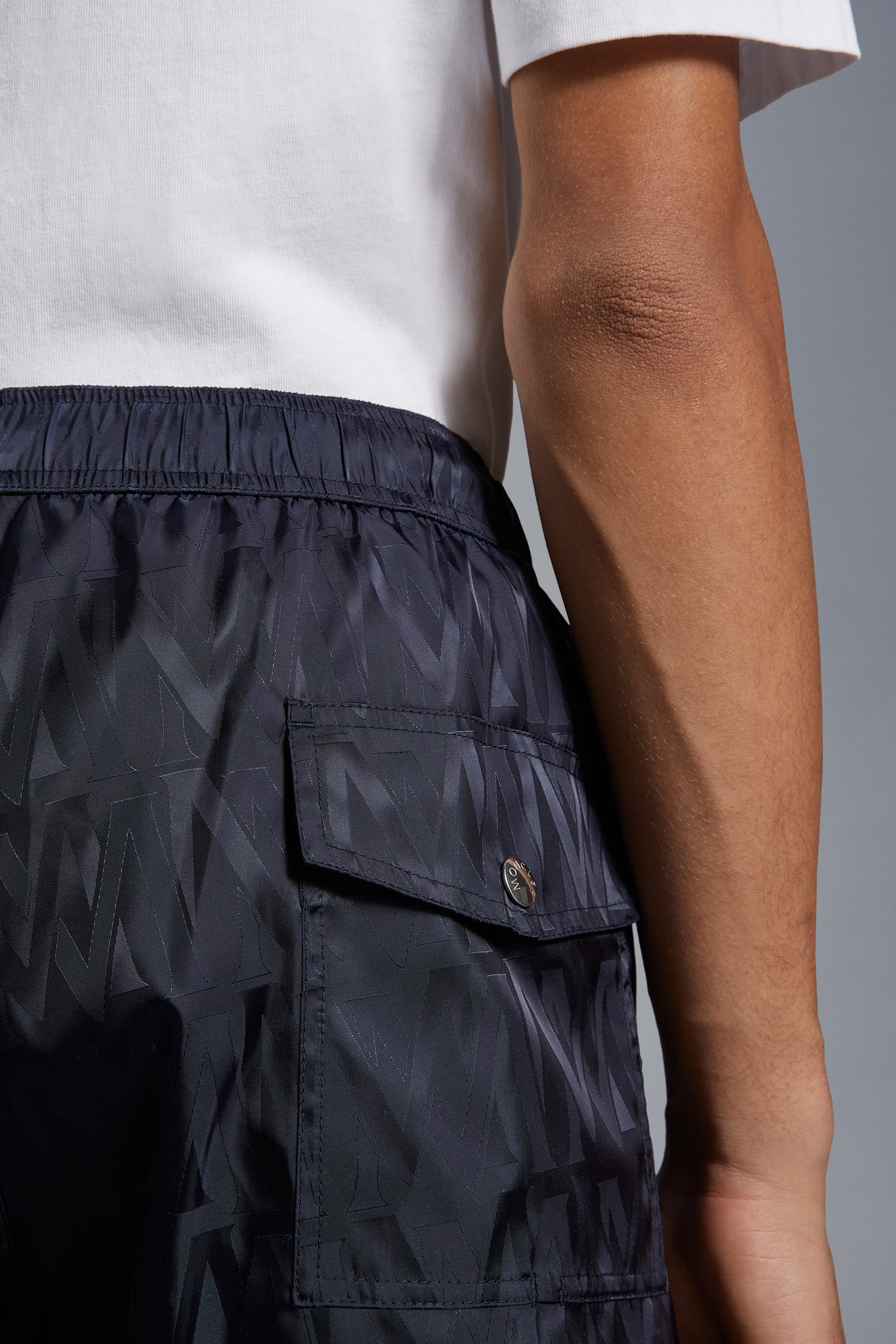 Monogram Jacquard Swim Shorts - 6