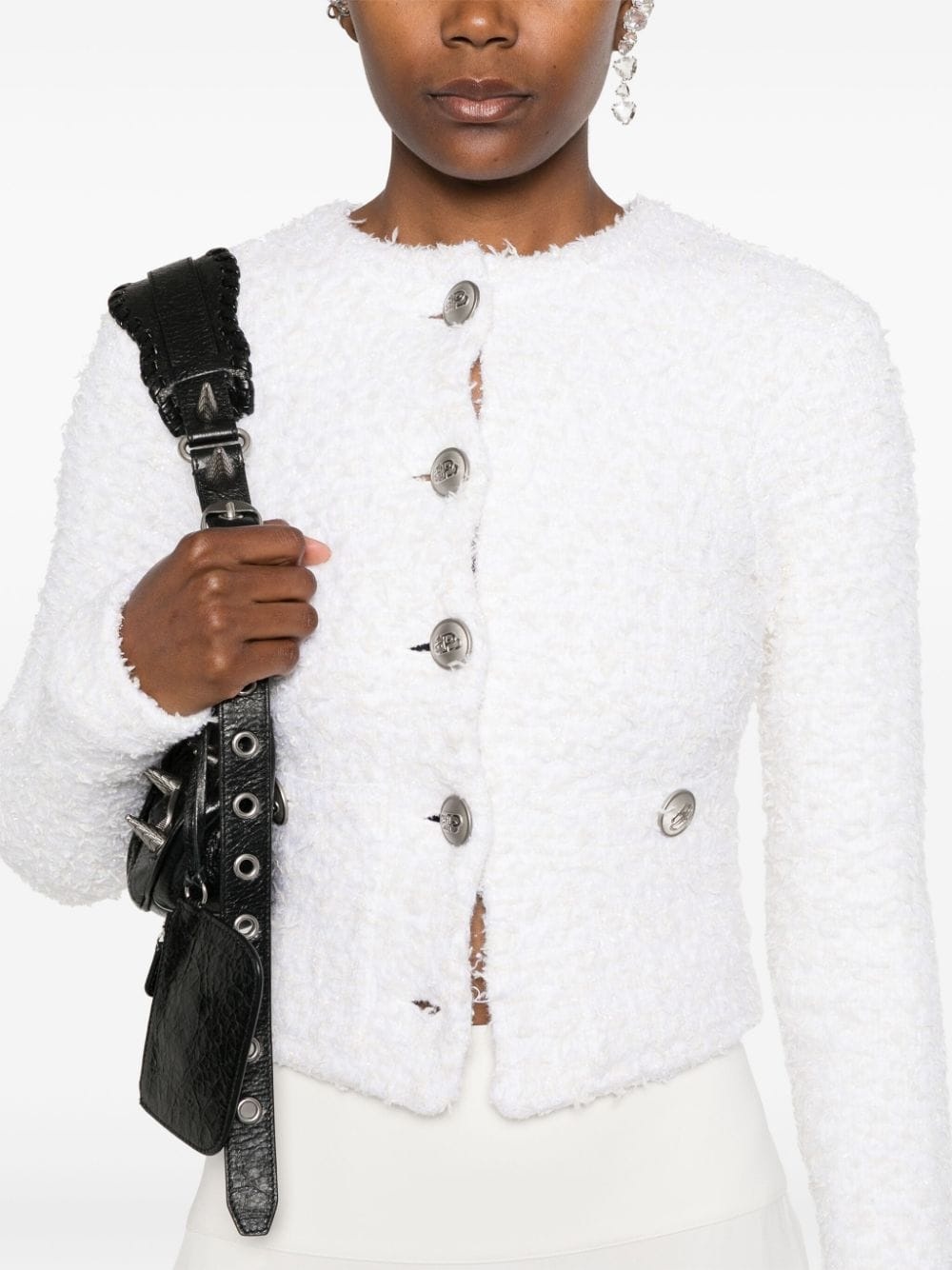 cropped cardigan - 5