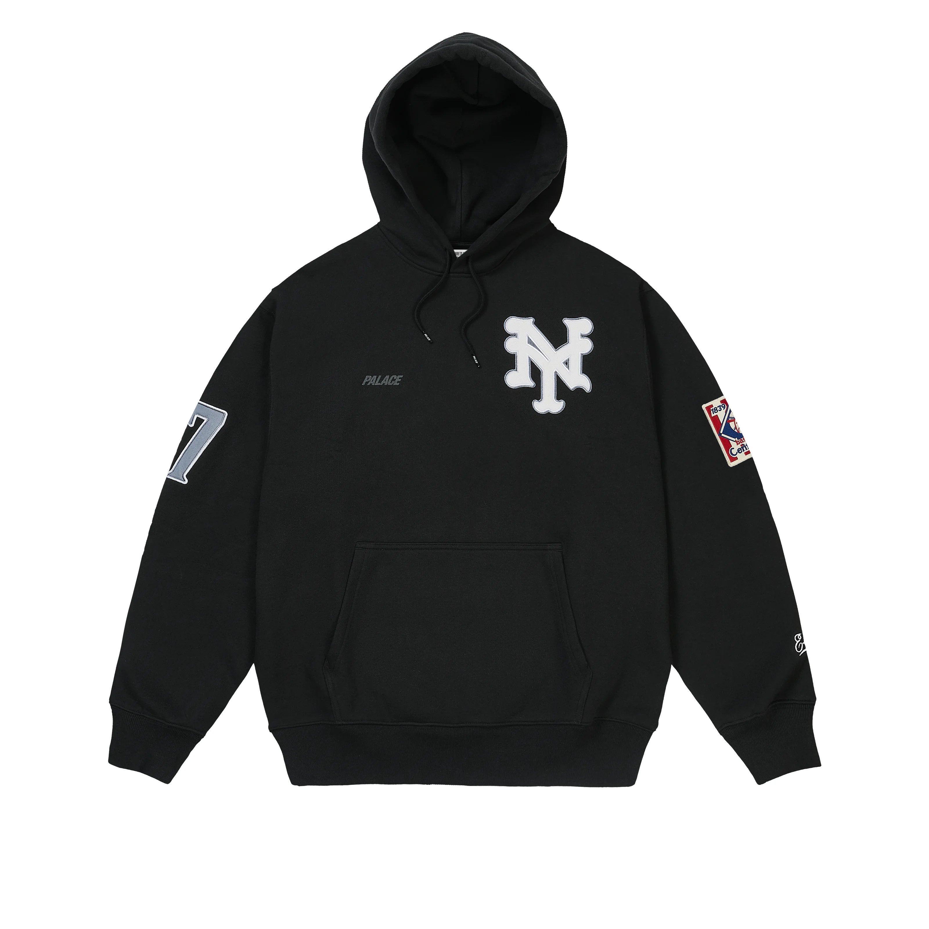 PALACE NEW YORK CUBANS HOOD BLACK - 1