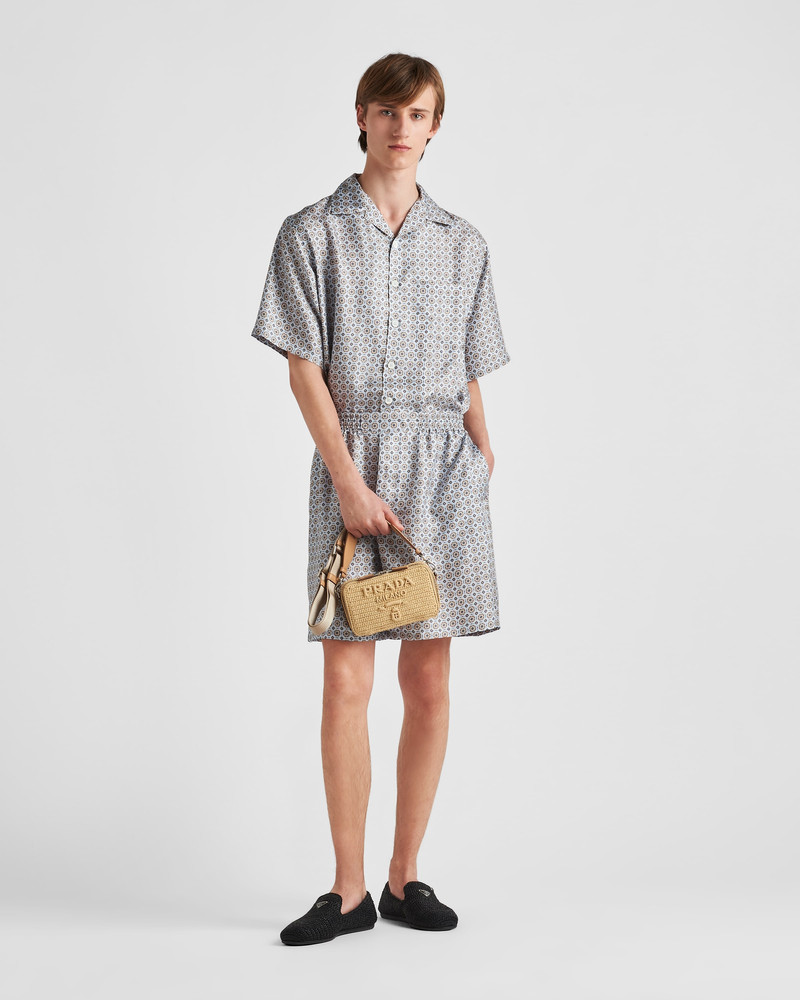 Prada Silk Bermudas outlook