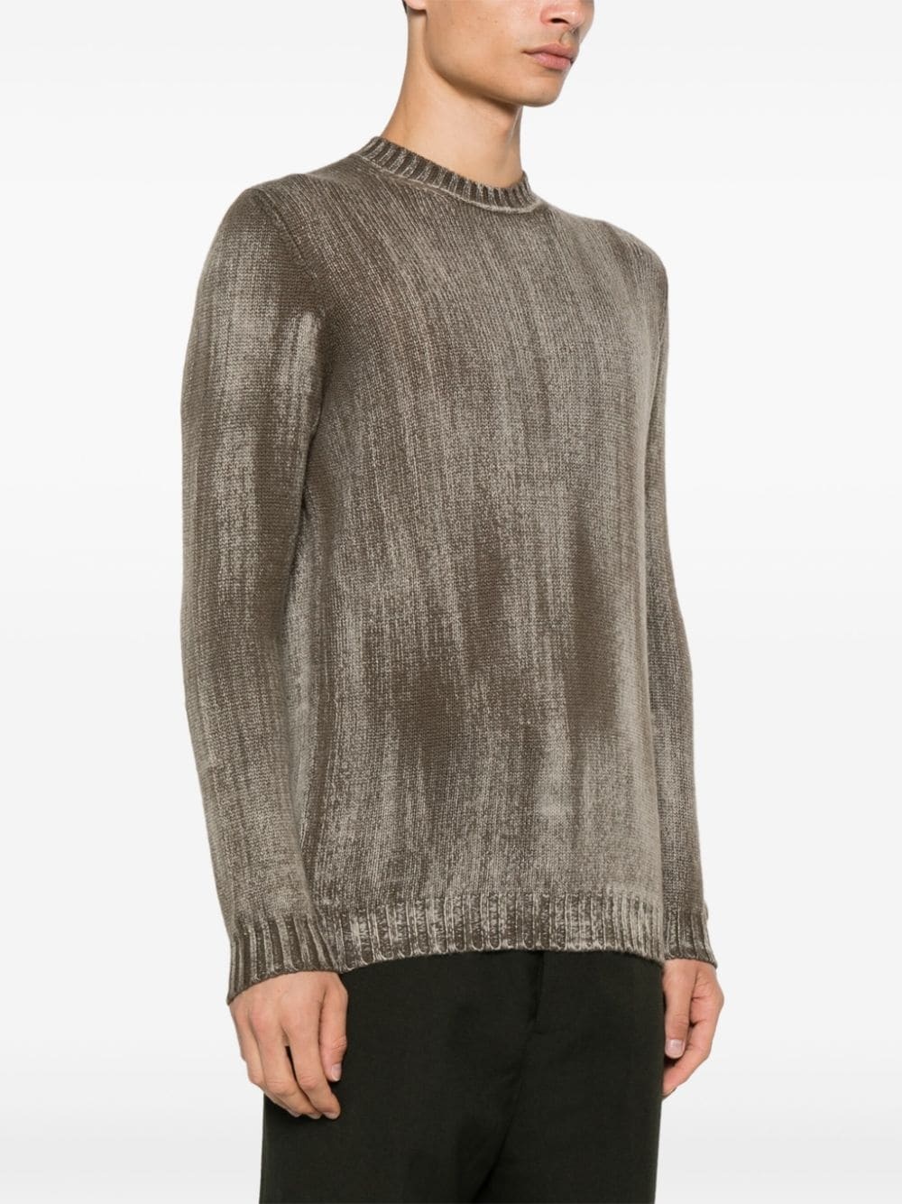 intarsia-knit sweater - 3