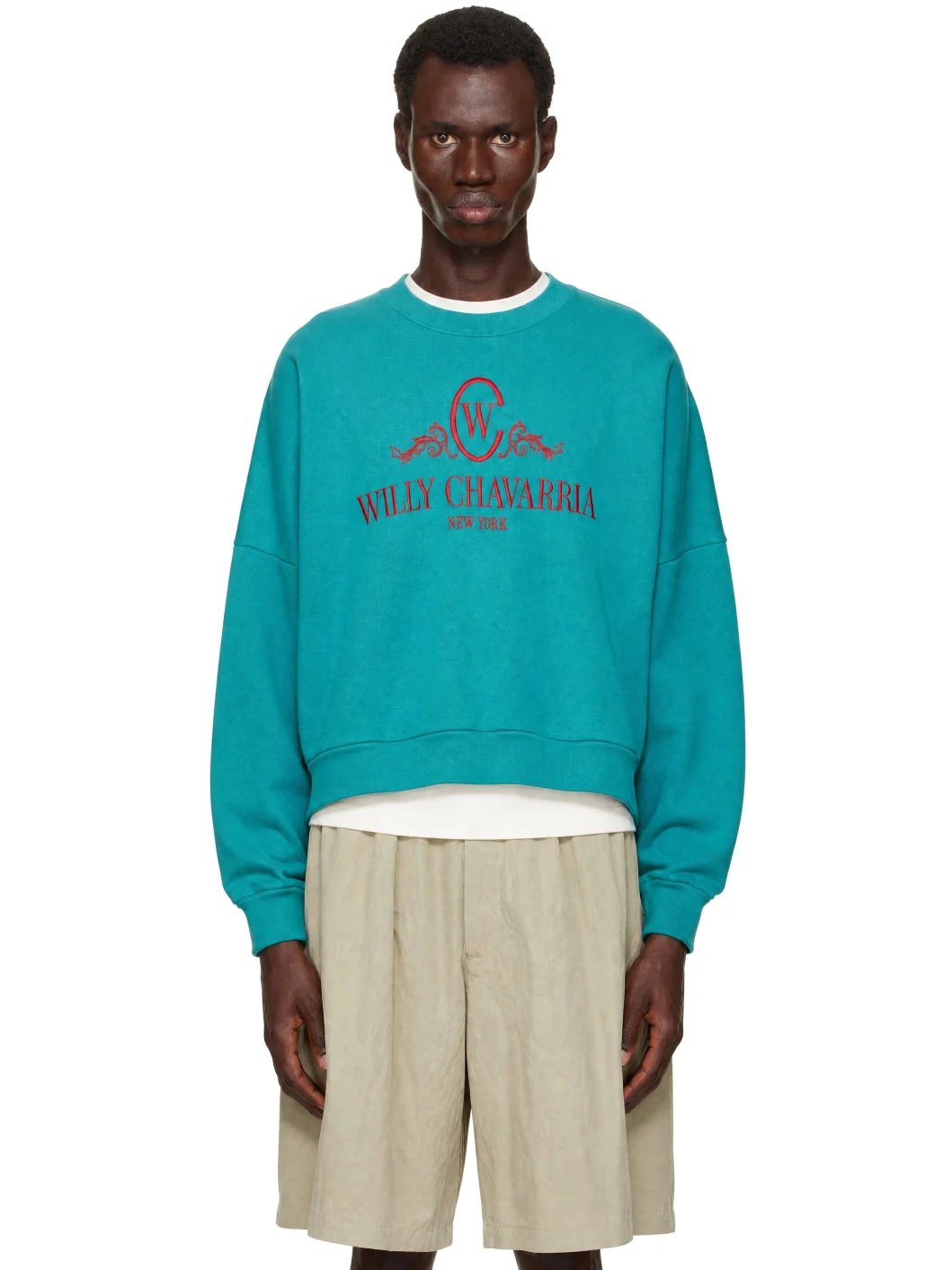 Green OS Chavantino Hooligan Crewneck - 1