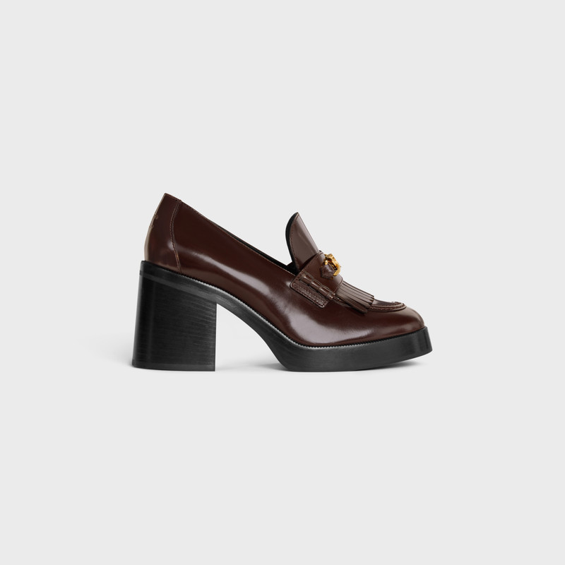 CELINE TESS LOAFER in POLISHED BULL 1