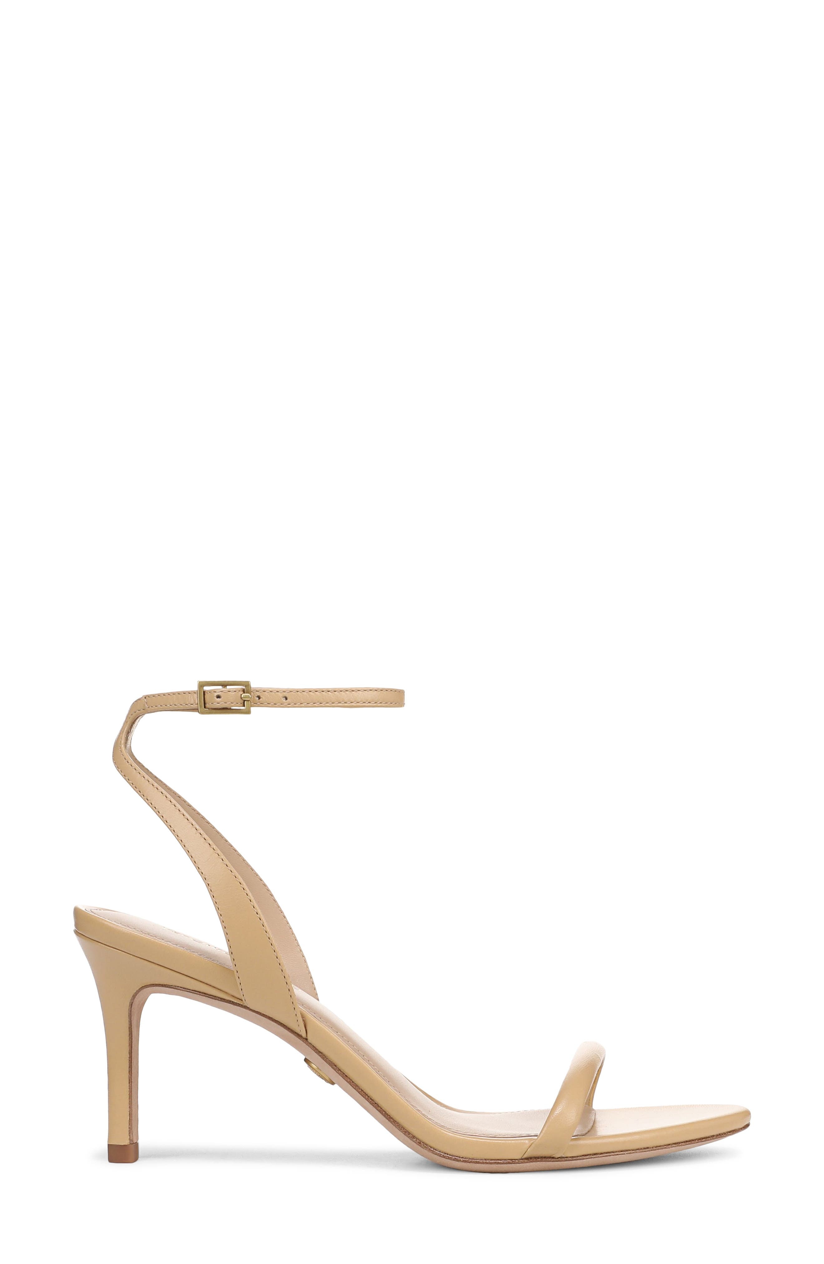 Veronica Beard Sylvie Ankle Strap Sandal in Wheat at Nordstrom - 3