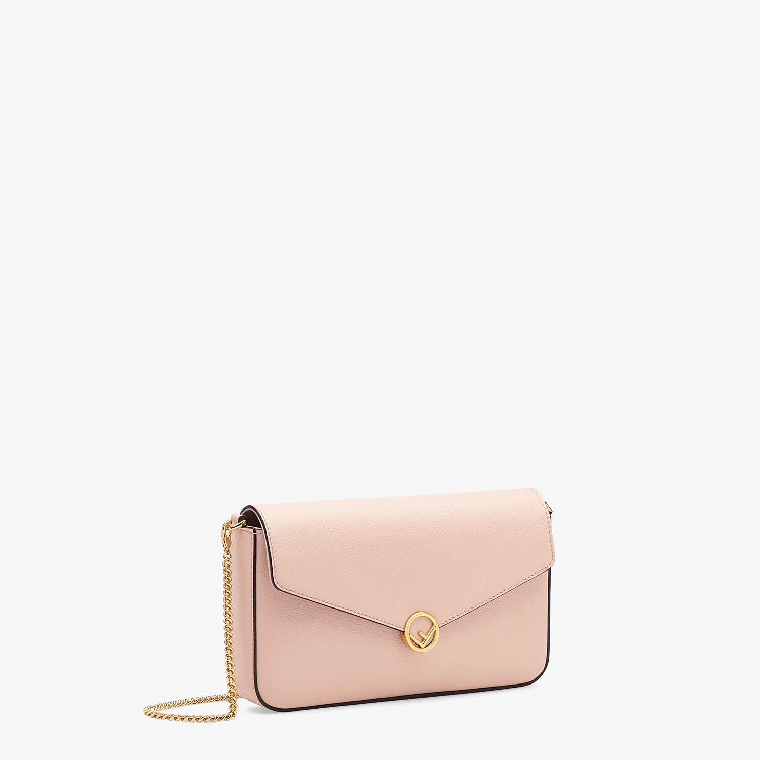 Pink leather mini-bag - 3