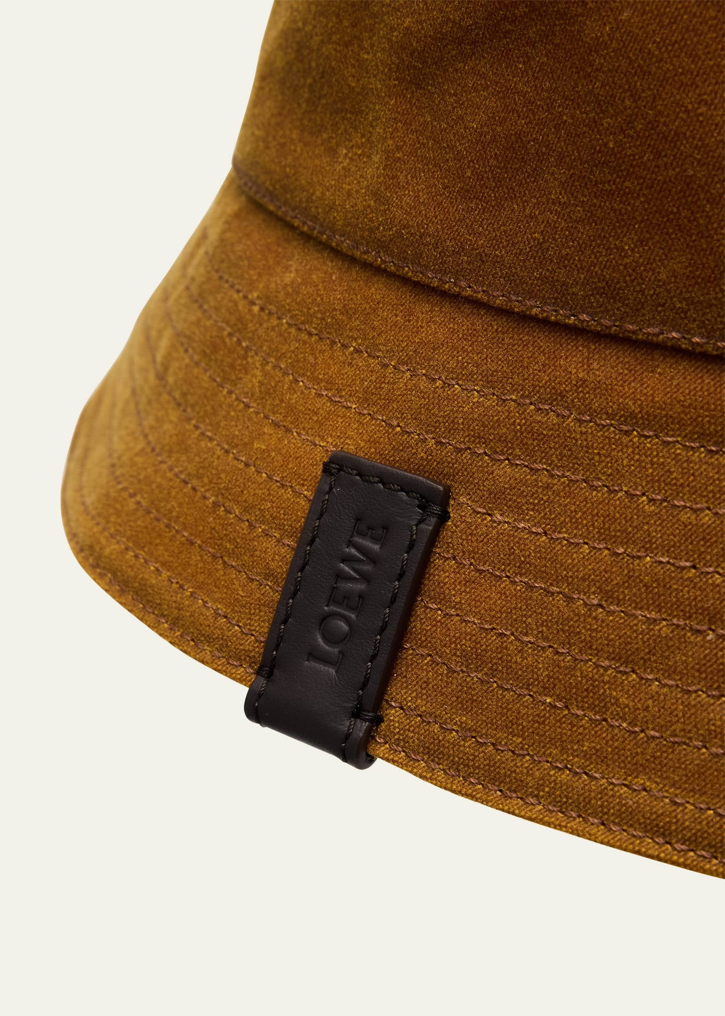 Men's Waxed Canvas and Tartan Reversible Bucket Hat - 2