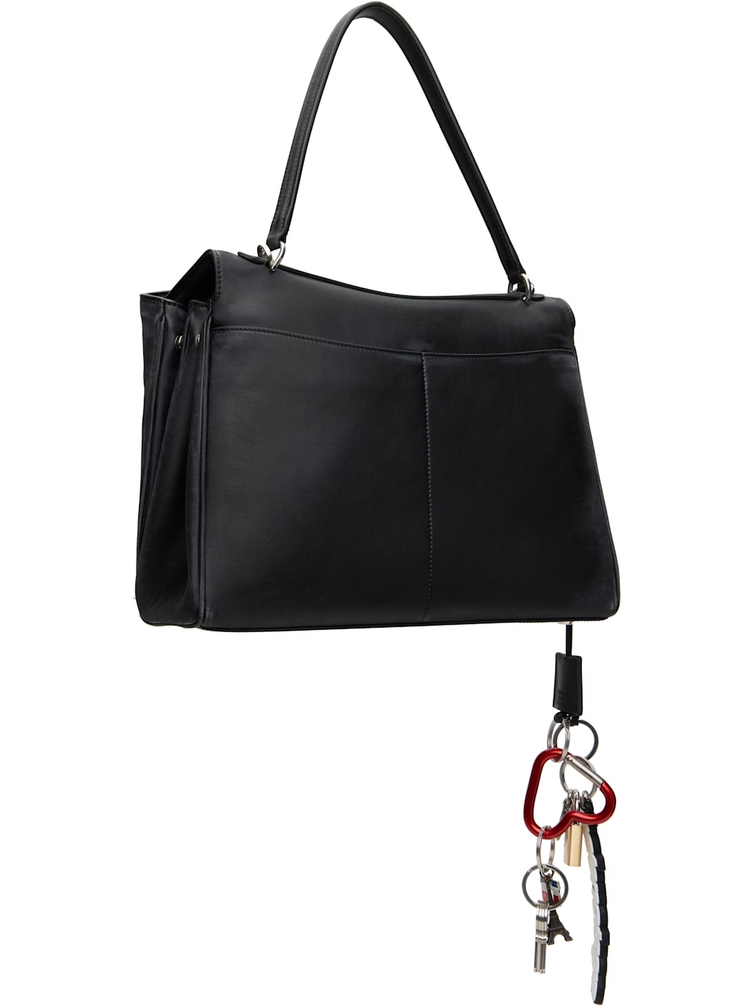 Black Rodeo Medium With One Charm Bag - 3