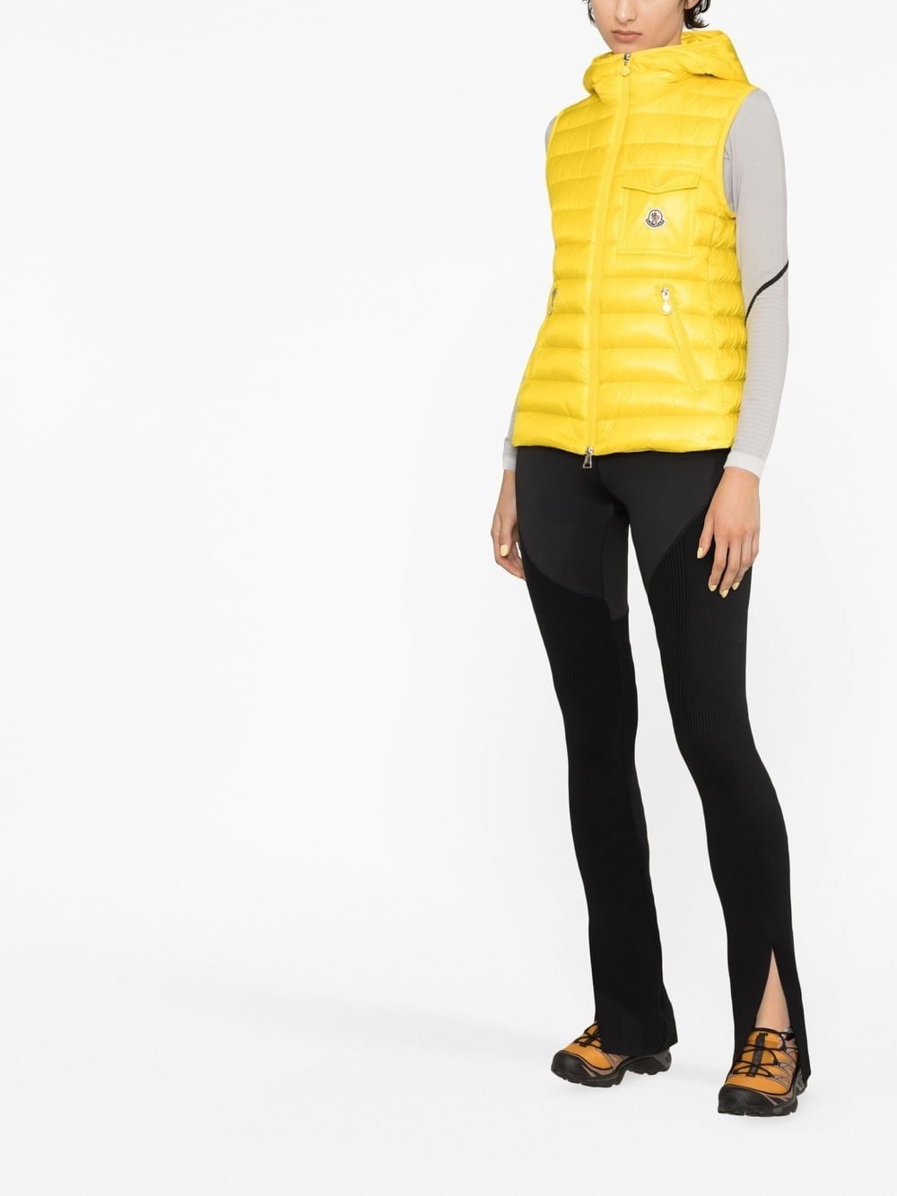 Glygos hooded quilted gilet - 3