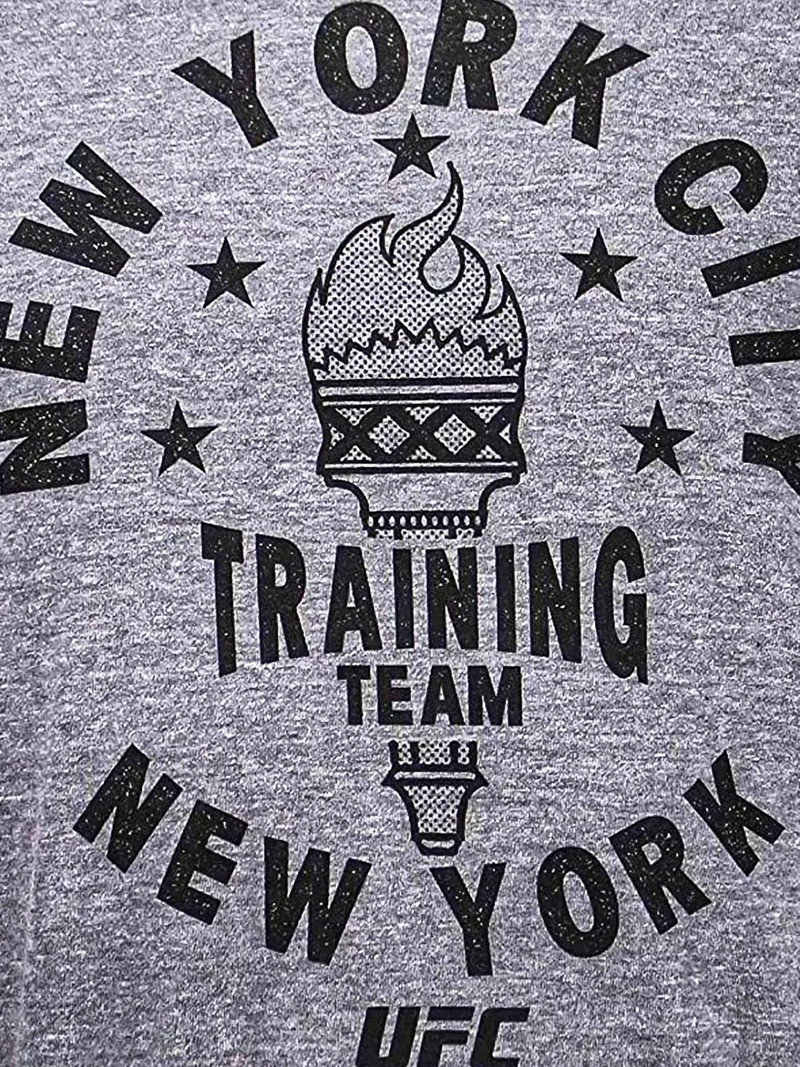 Reebok UFC 205 NYC Training Team T-shirt outlook