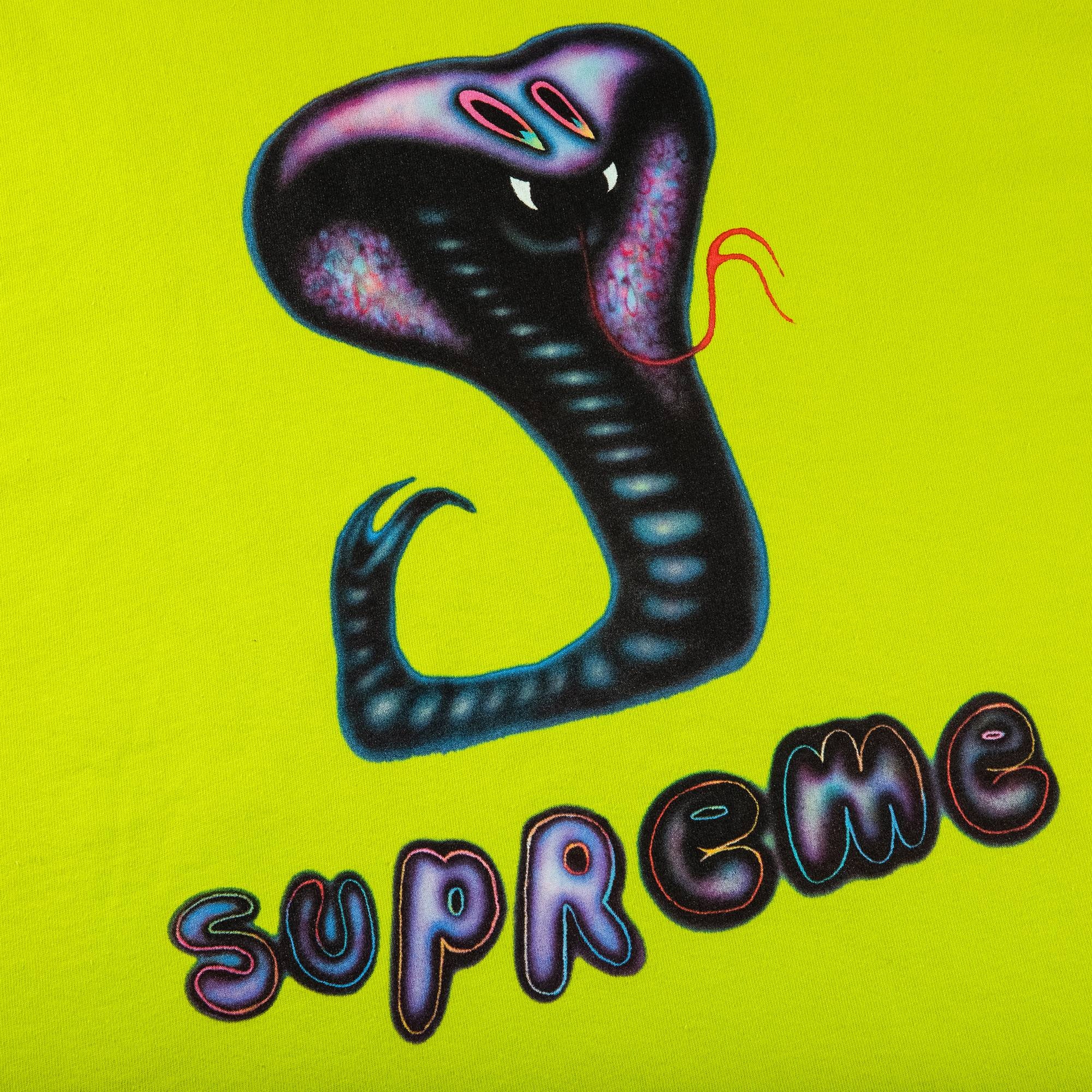 Supreme Snake Tee 'Bright Green' - 2