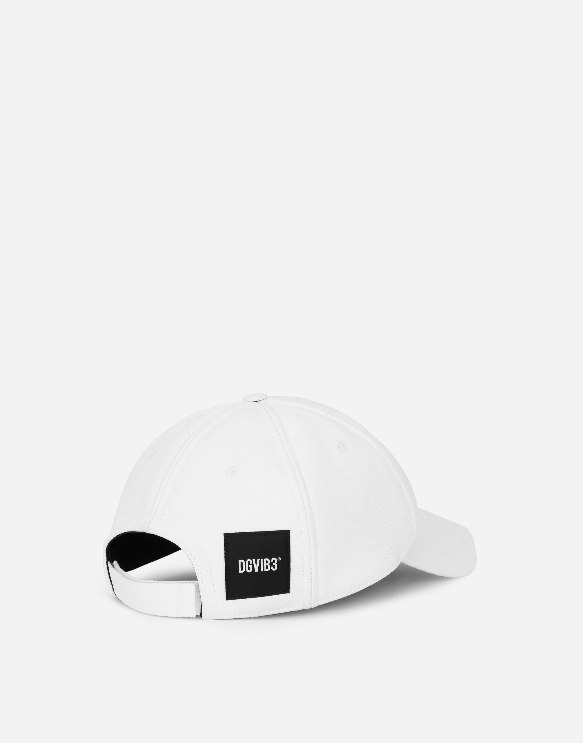 Cotton drill baseball cap with DGVIB3 embroidery - 4