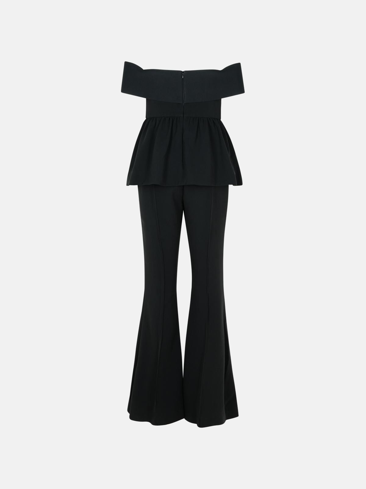 'BARDOROT' JUMPSUIT IN BLACK ACETATE BLEND - 3