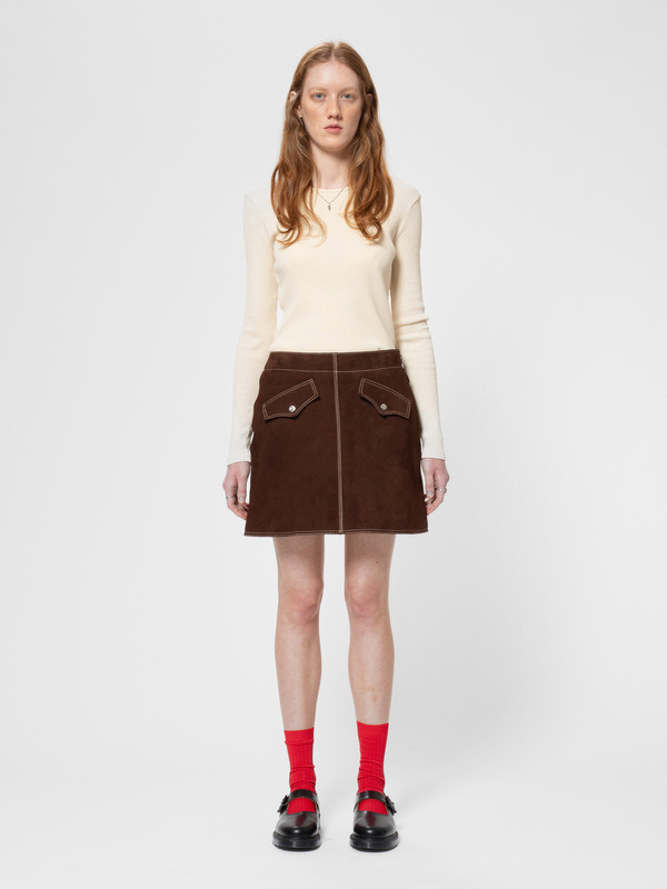 Elvy Western Suede Skirt Bruno - 2
