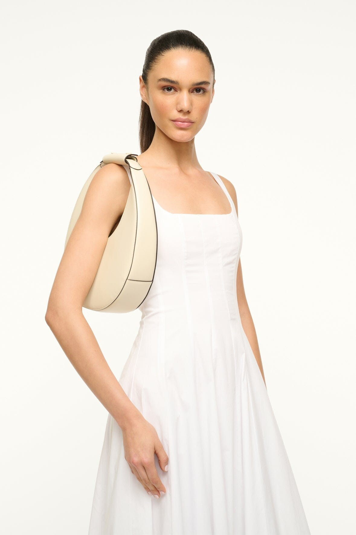 STAUD MOON BAG | CREAM - 6