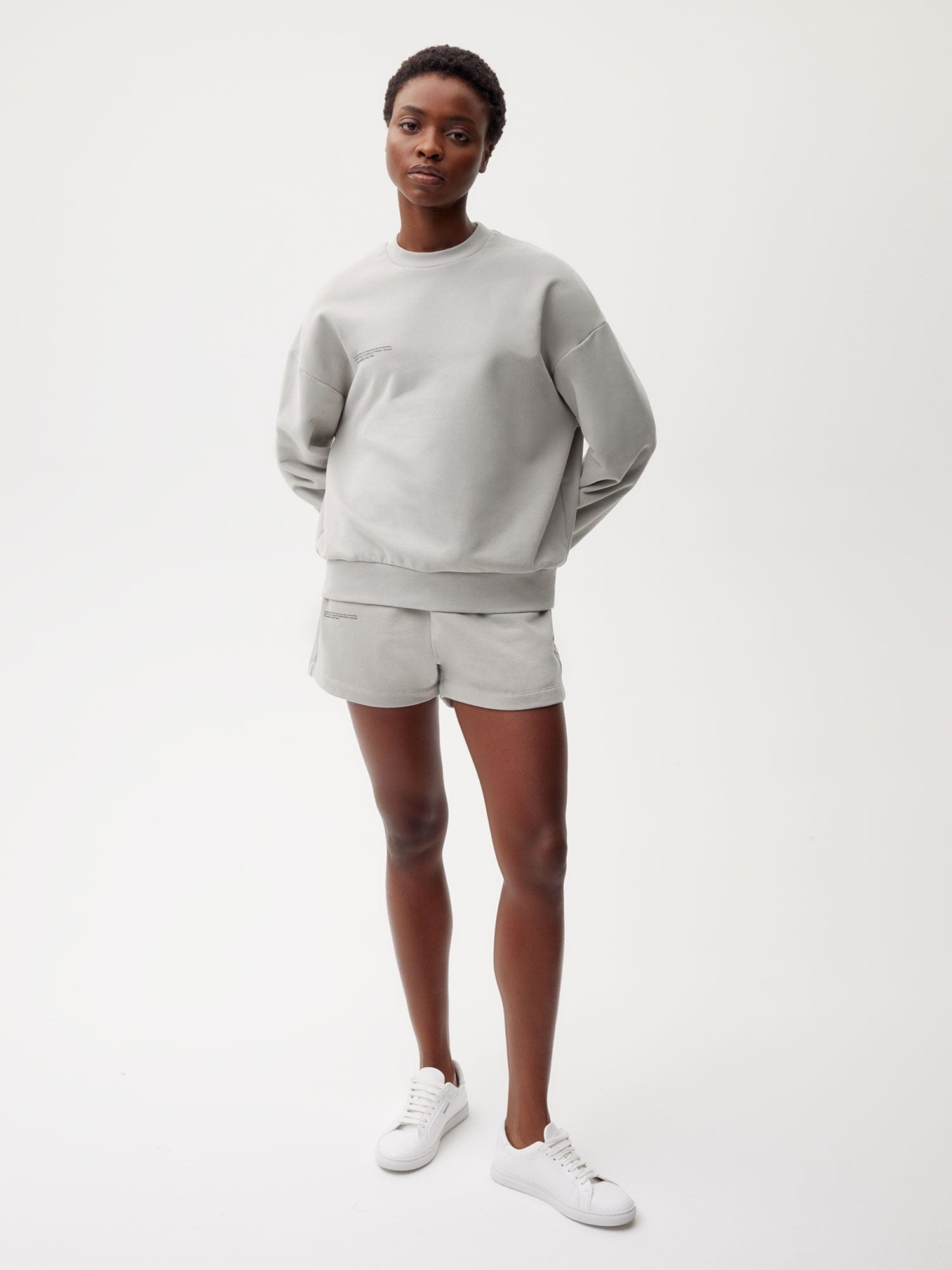 Womens 365 Midweight Shorts - Stone - 2