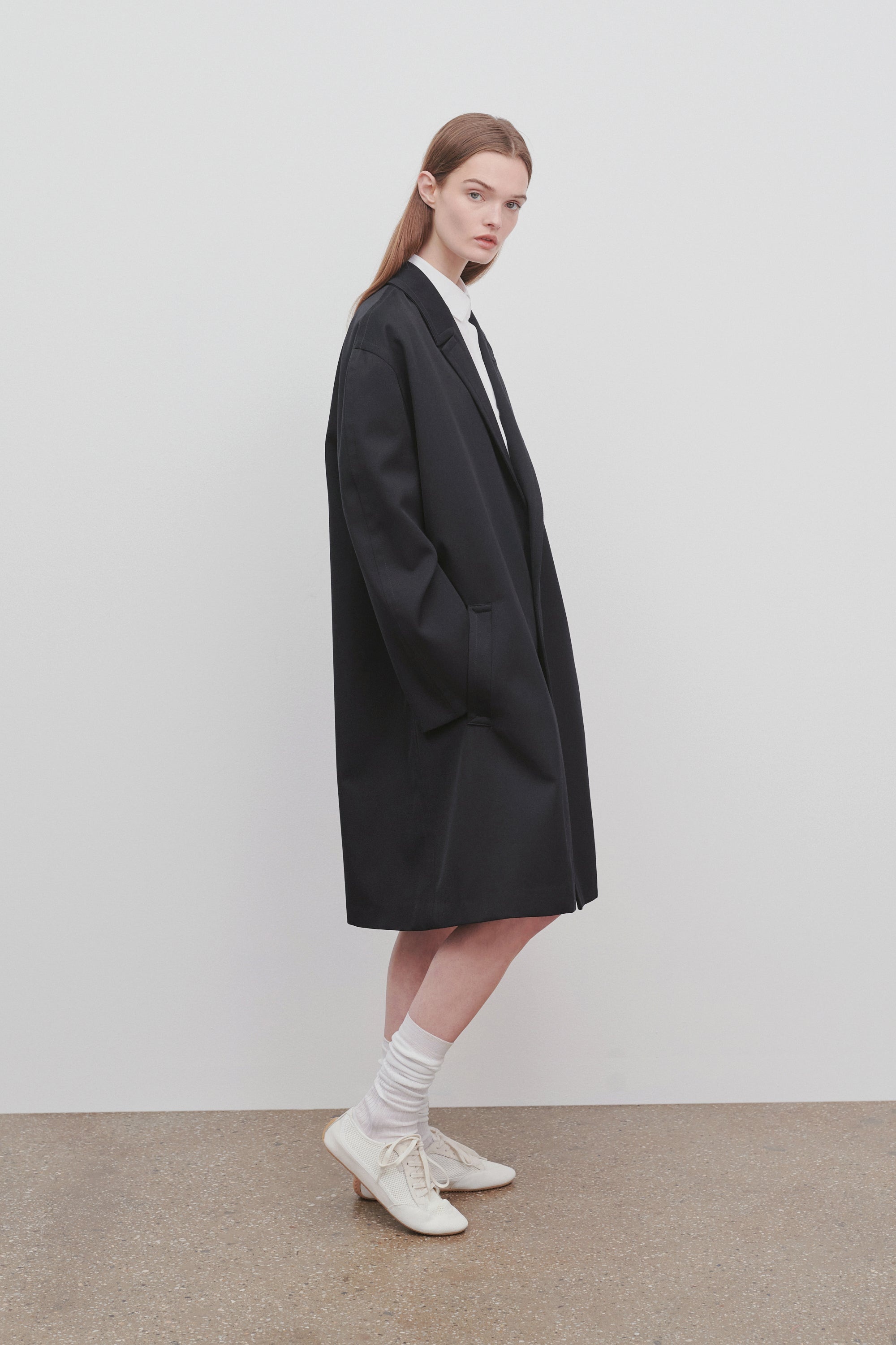 Clancy Coat in Virgin Wool - 5
