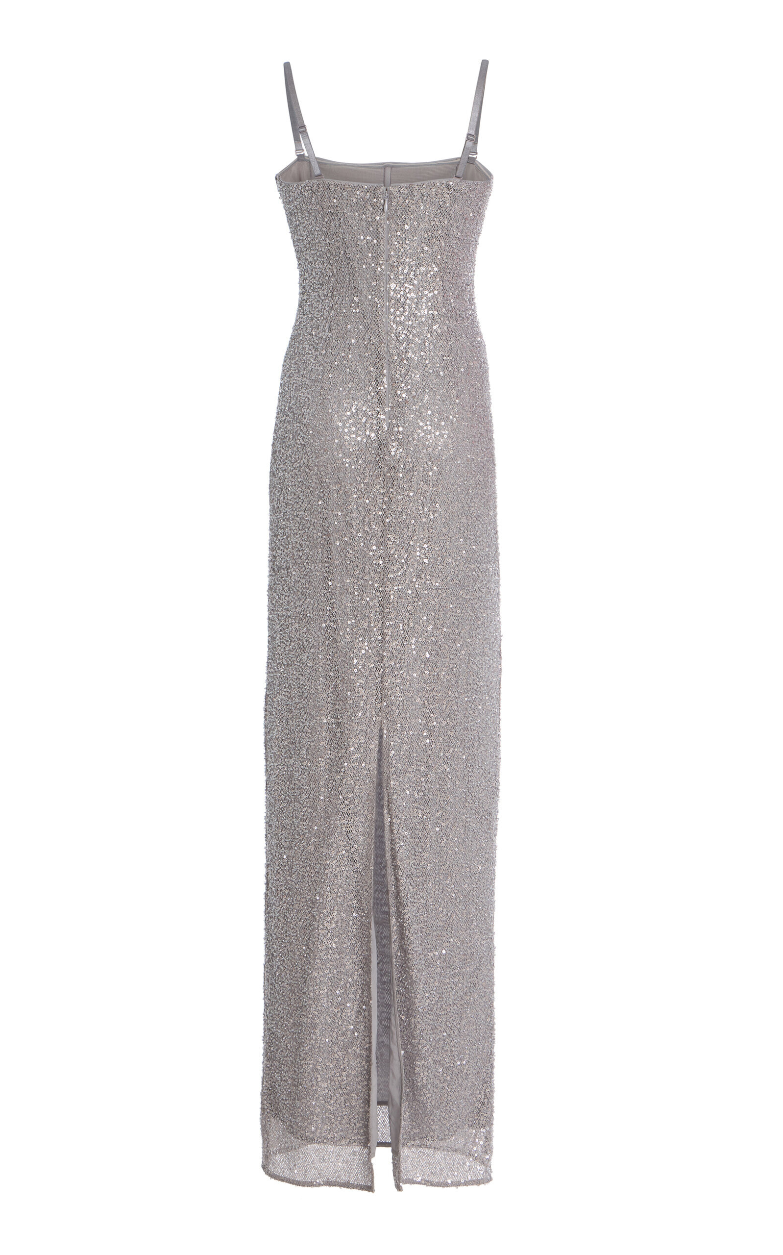 Xyla Embroidered Gown silver - 5