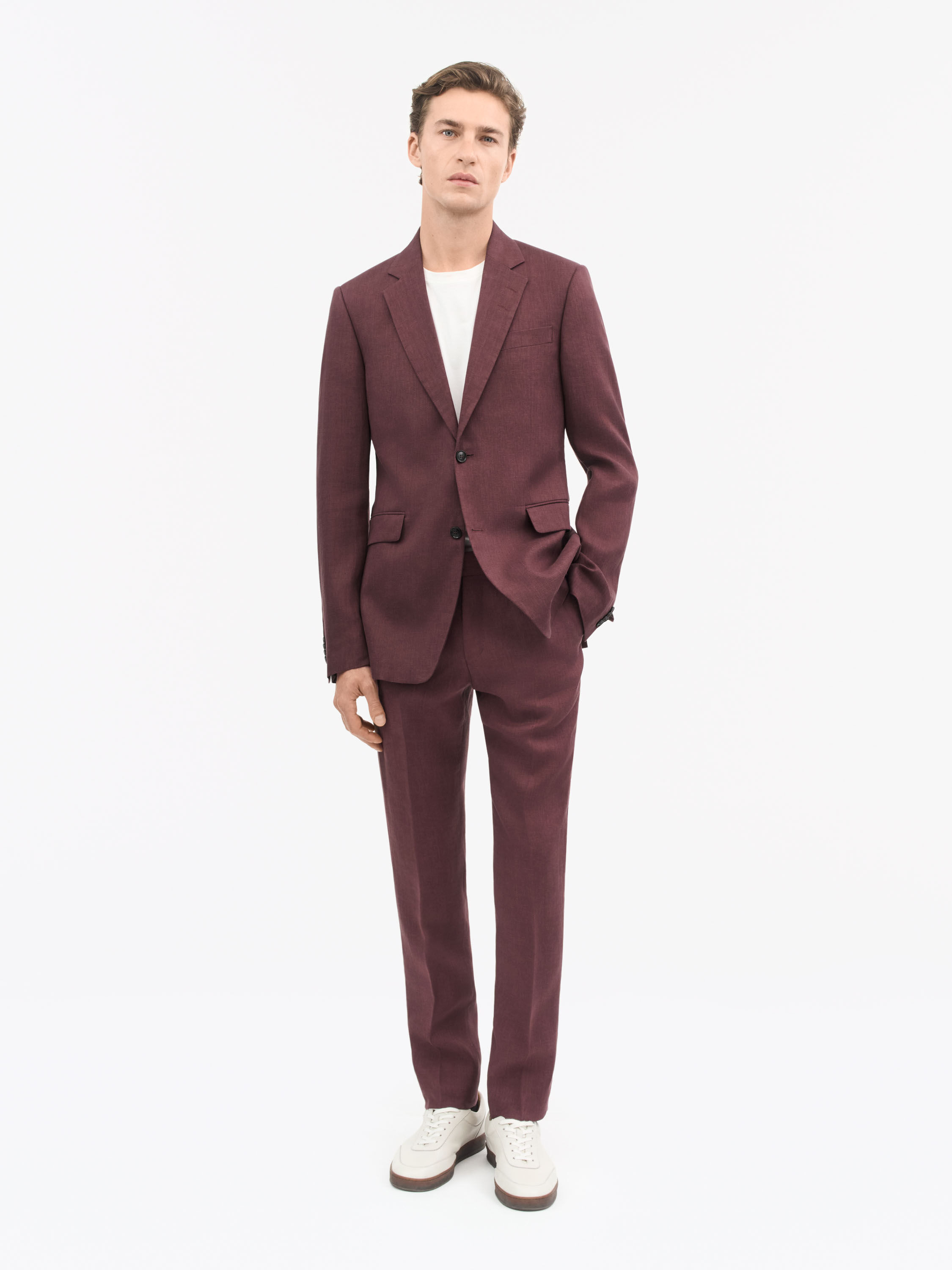 Justin Slim-Fit Classic Linen Jacket - 2