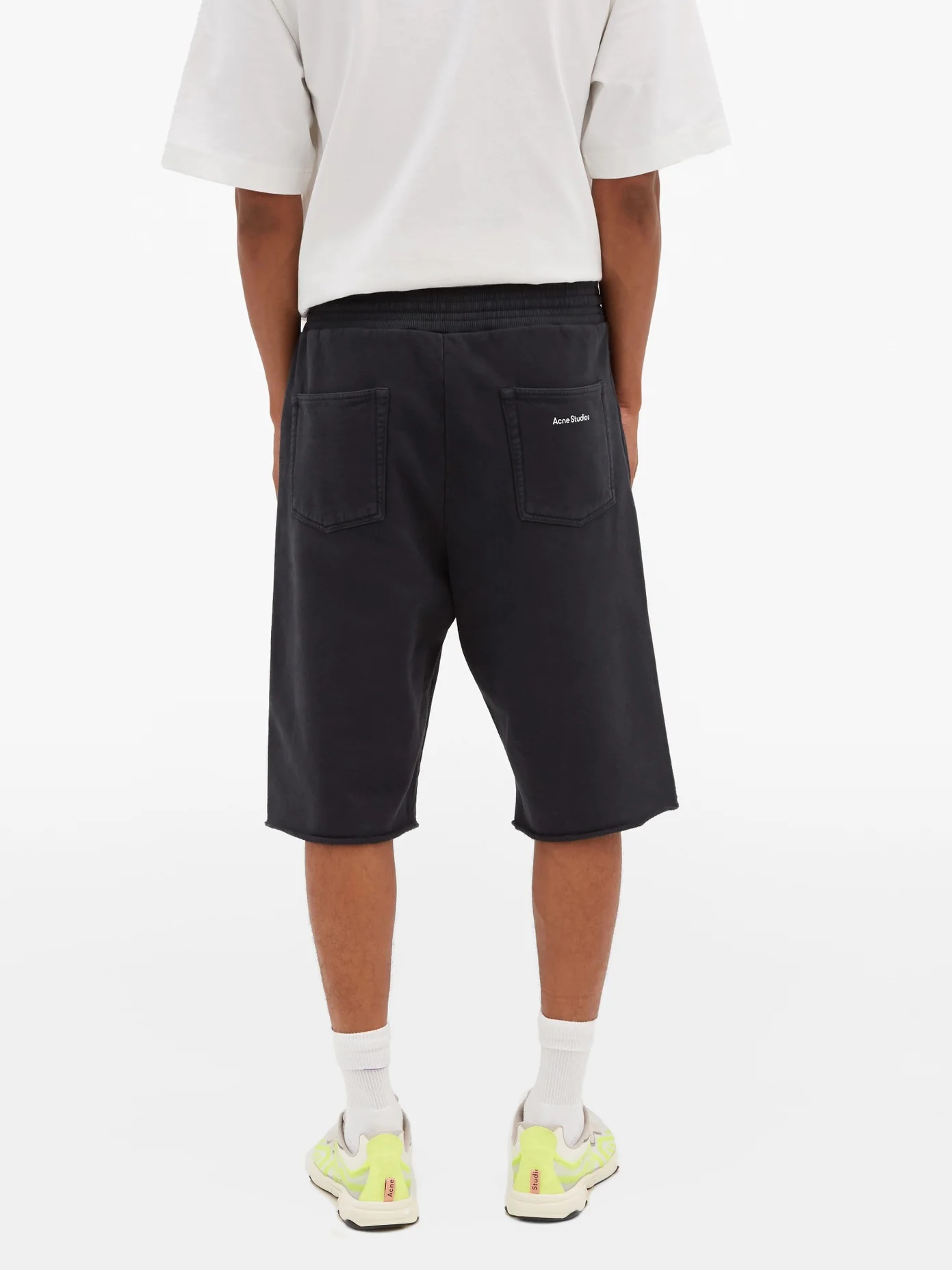 Fide cut-off cotton-jersey shorts - 5