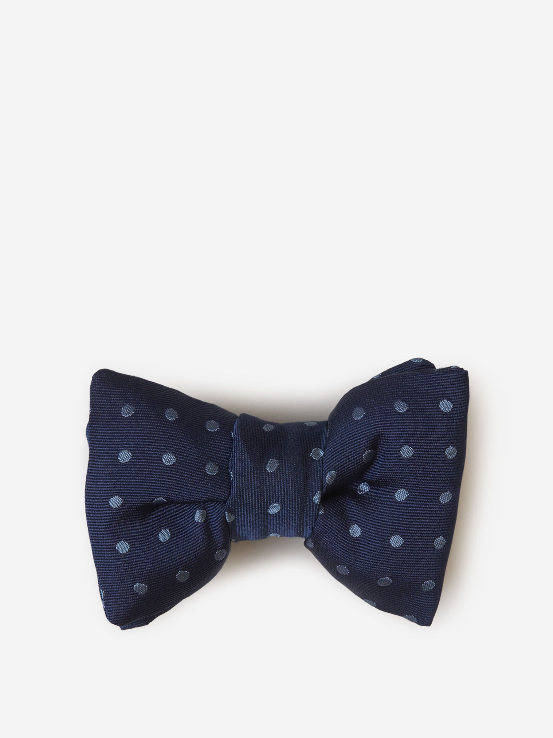 SILK POLKA DOTS BOW TIE - 2